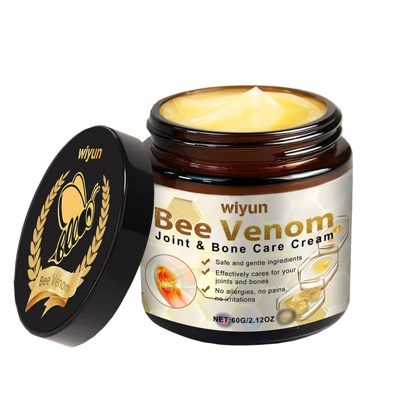 Bee Venom & Turmeric Relief Cream | Soothing Joint & Muscle Massage Cream