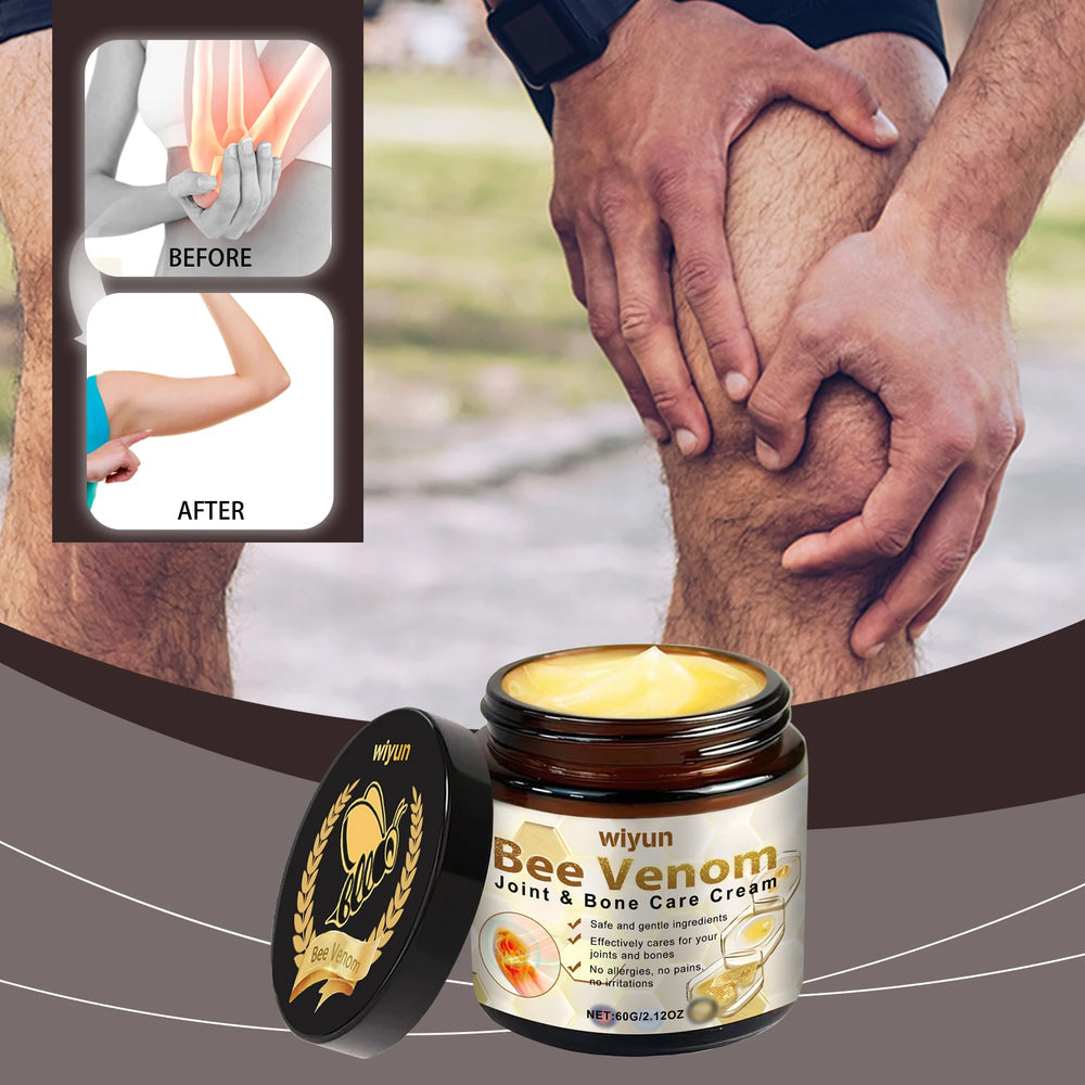 Bee Venom & Turmeric Relief Cream | Soothing Joint & Muscle Massage Cream