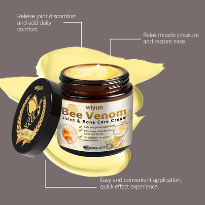 Bee Venom & Turmeric Relief Cream | Soothing Joint & Muscle Massage Cream